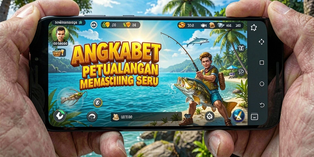 Tangkapan ikan besar di ANGKABET dengan pemandangan laut yang indah.