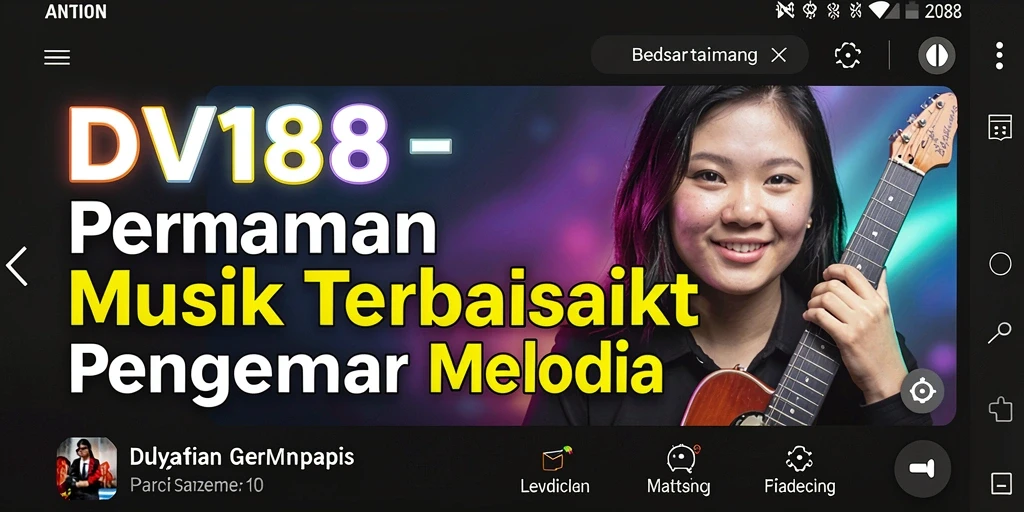 Tampilan gameplay DV188 yang seru dan interaktif.