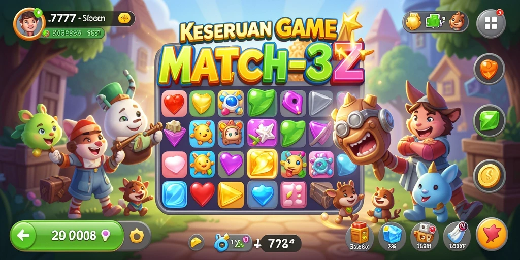 Tampilan menarik dari gameplay L777 yang penuh tantangan.