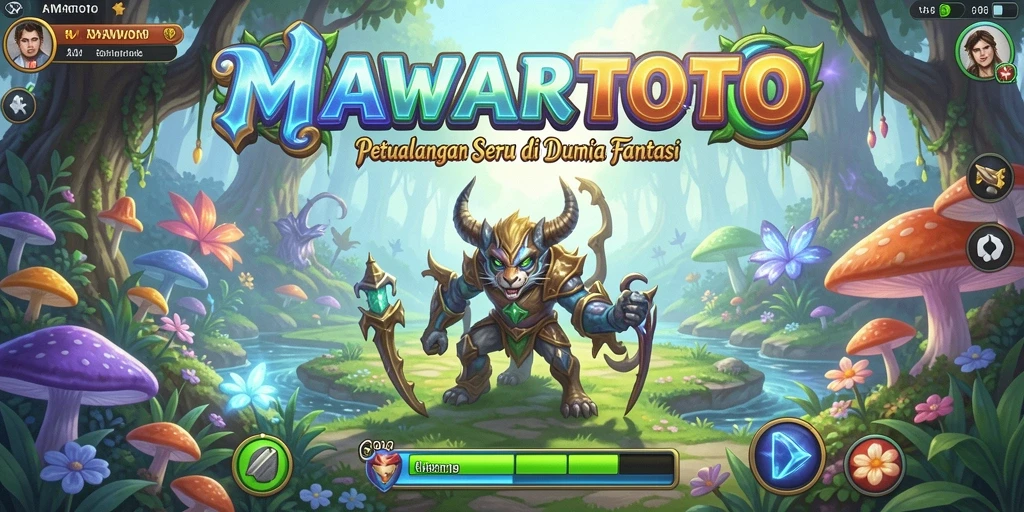 Tampilan gameplay yang menakjubkan di MAWARTOTO dengan petualangan seru.