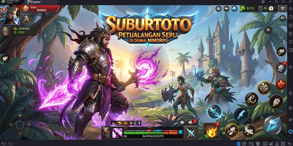 Tampilan gameplay SUBURTOTO yang menakjubkan dan penuh aksi.