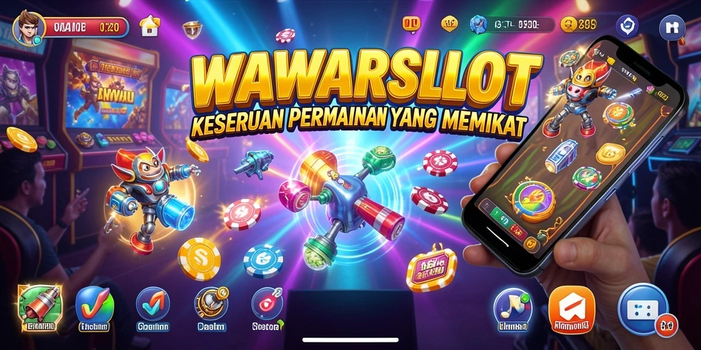 Screenshot gameplay WAWARSLOT menampilkan keseruan dan variasi slot.